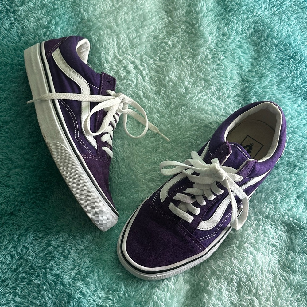 Vans OLD SKOOL SHOE PURPLE Men's 8 / Women's 9.5